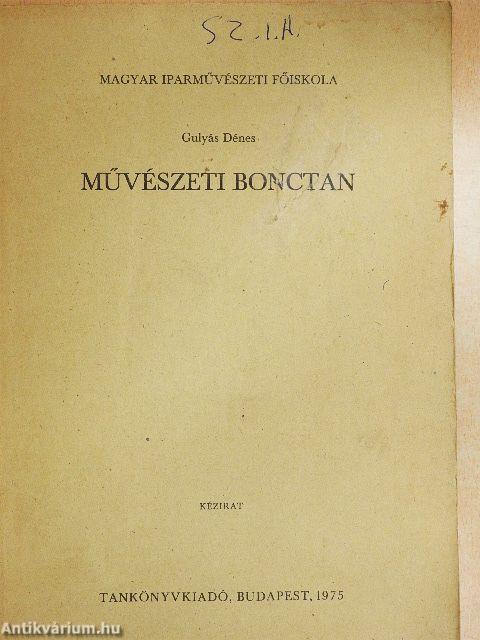 Művészeti bonctan