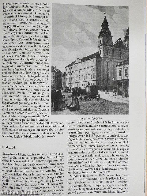 A hittudományi kar története 1635-1999