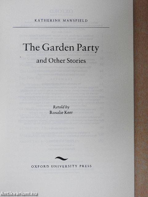 The Garden Party and Other Stories