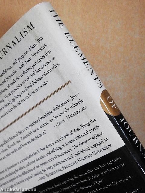 The Elements of Journalism