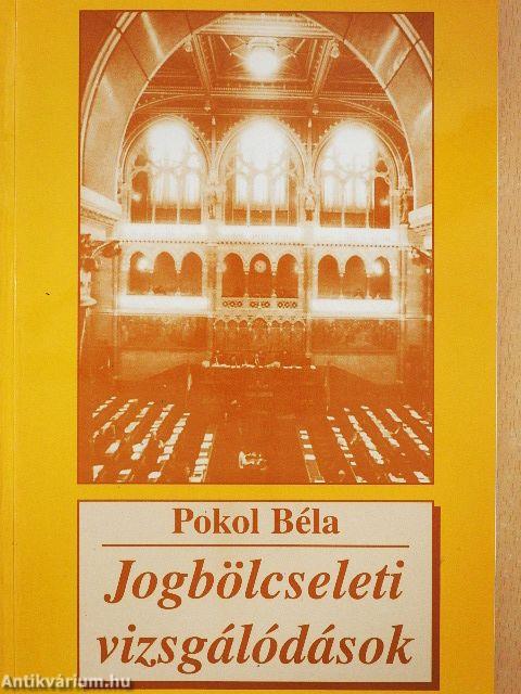 Jogbölcseleti vizsgálódások