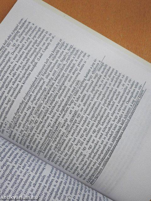 Jogbölcseleti vizsgálódások