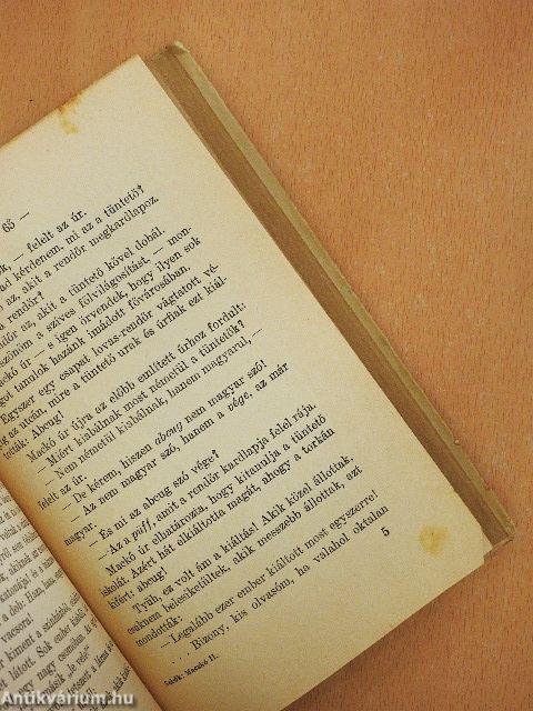 Mackó úr második utazása