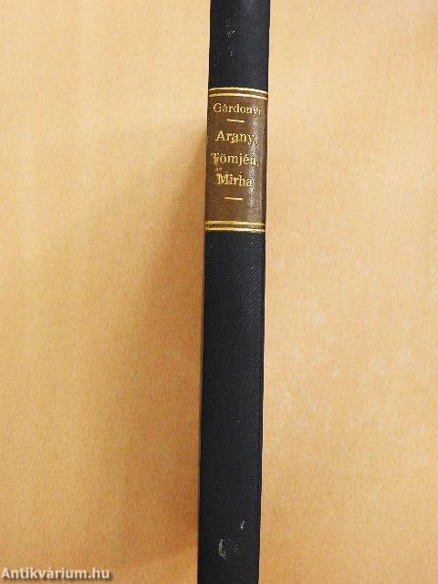 Arany, tömjén, mirha