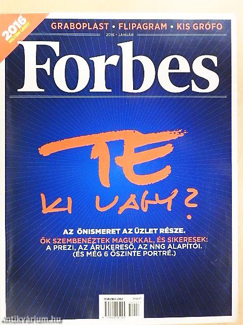 Forbes 2016. (nem teljes évfolyam)