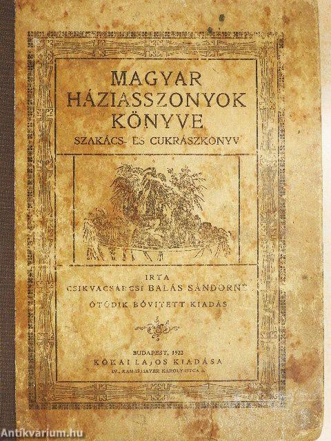 Magyar háziasszonyok könyve