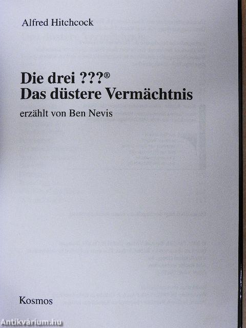 Die drei ??? - Das düstere Vermächtnis