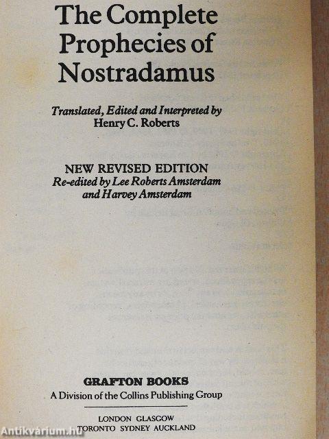 The Complete Prophecies of Nostradamus