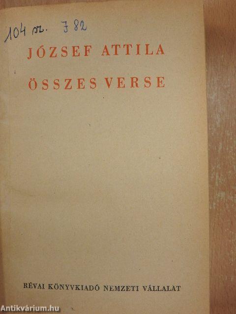 József Attila összes verse