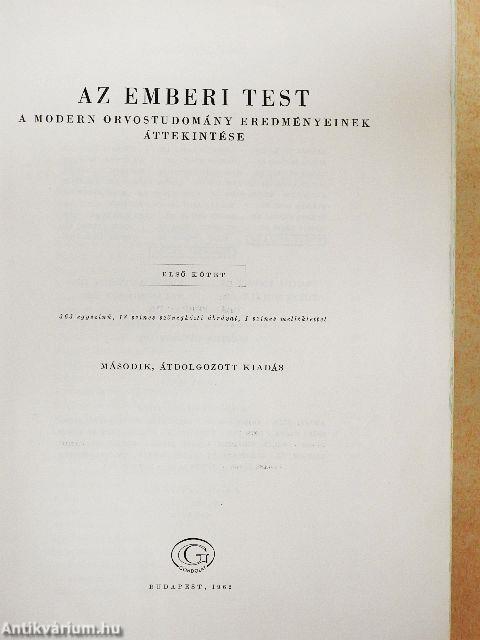 Az emberi test 1-2.