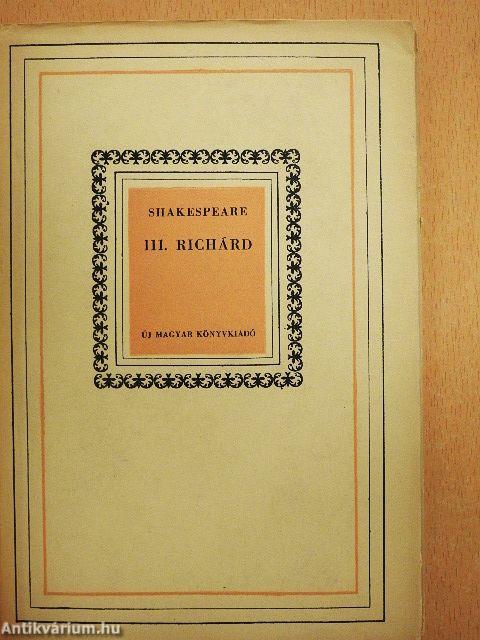 III. Richárd
