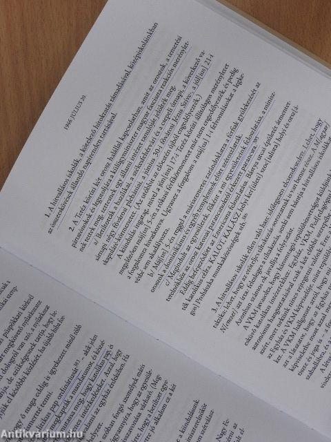 A magyar katolikus püspökkari tanácskozások története és jegyzőkönyvei 1945-1948 között