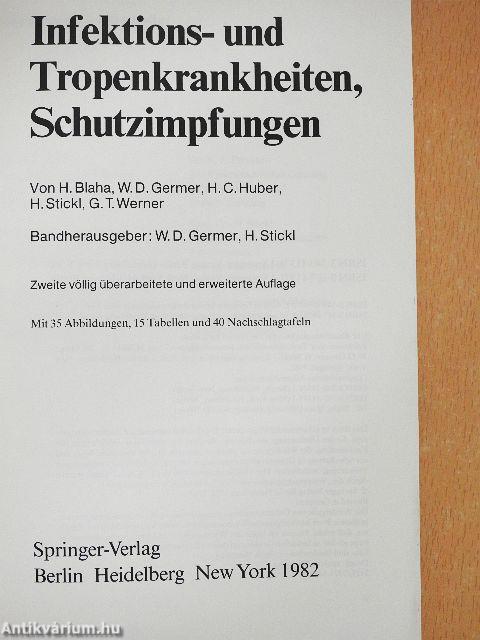 Infektions- und Tropenkrankheiten, Schutzimpfungen