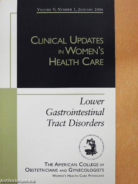 Lower Gastrointestinal Tract Disorders