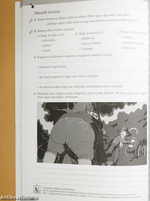 Irodalom 6. - Munkafüzet