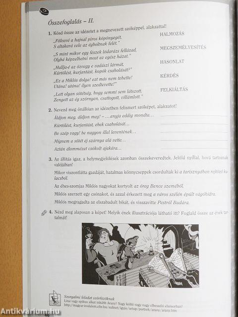 Irodalom 6. - Munkafüzet