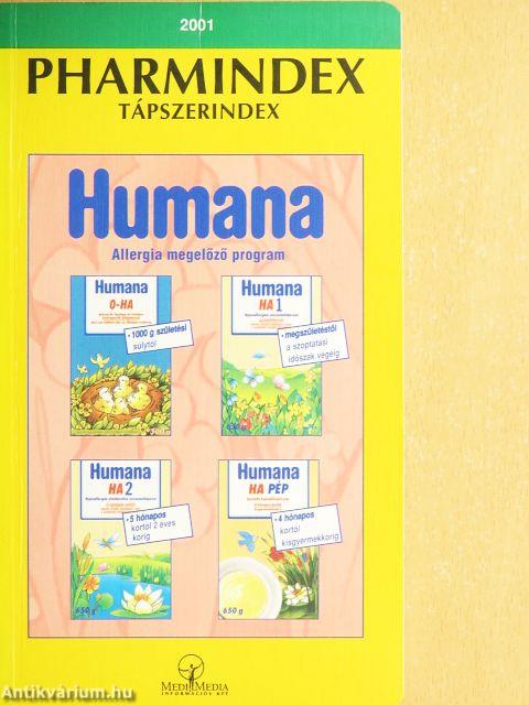 Pharmindex tápszerindex 2001