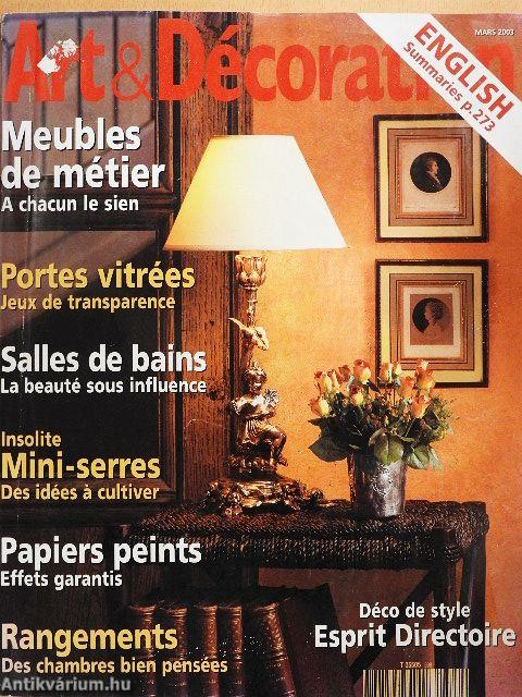 Art & Décoration Mars 2003