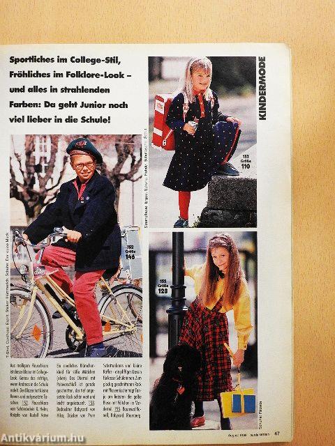 Burda Moden August 1988