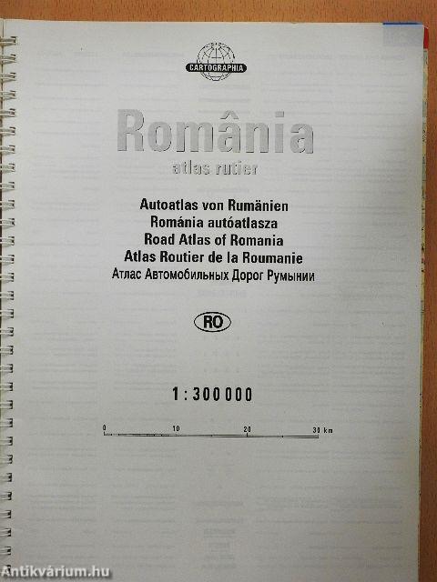 Romania atlas rutier