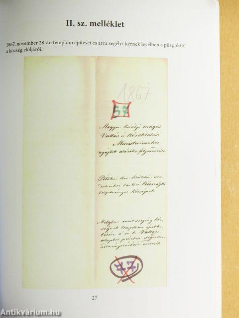 Geöcztelep (Kunágota) alapításának évéről