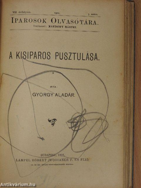 Iparosok olvasótára 1901/1-7.