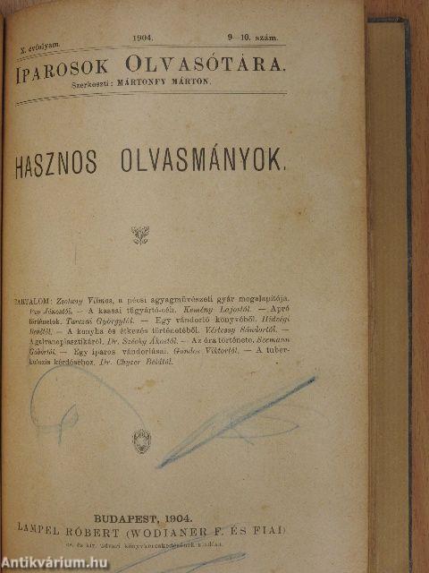 Iparosok olvasótára 1904/3-10.