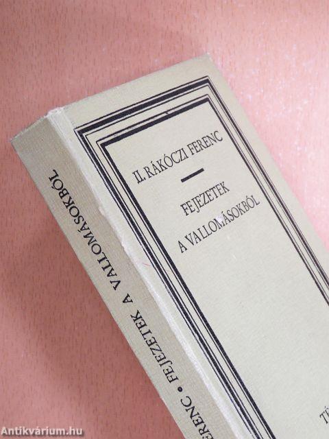Fejezetek a vallomásokból