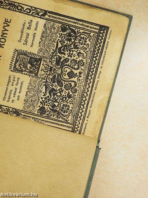 Házi czukrászat és befőttek könyve