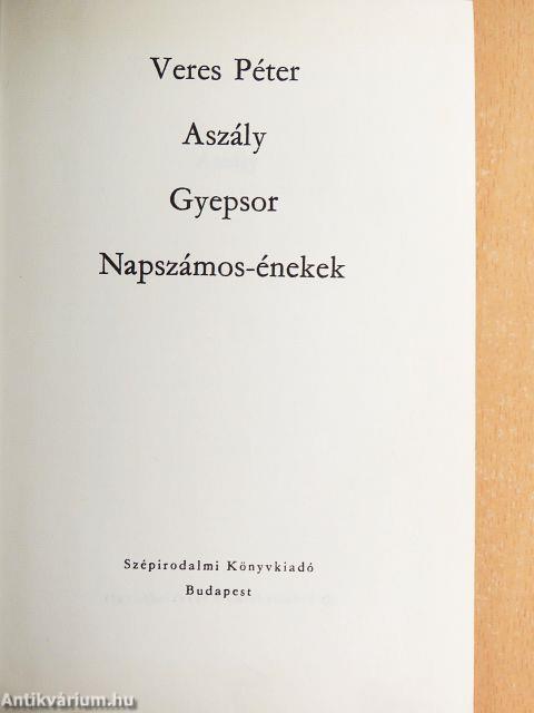 Aszály/Gyepsor/Napszámos-énekek