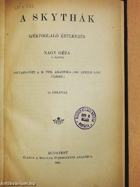 A Skythák/A magyar rovásírás