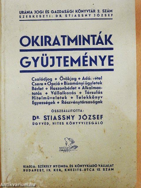 Okiratminták gyüjteménye