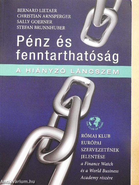 Pénz és fenntarthatóság
