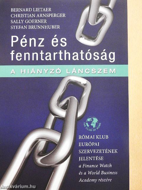 Pénz és fenntarthatóság
