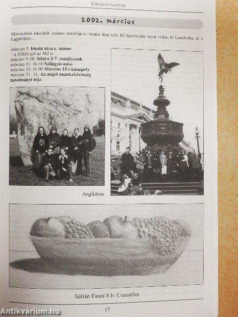 Szilágyi Erzsébet Gimnázium évkönyve 2002