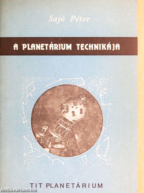 A planetárium technikája