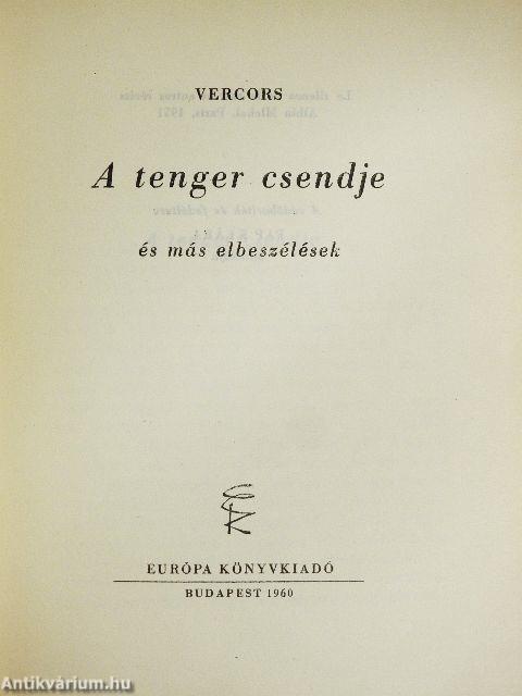 A tenger csendje