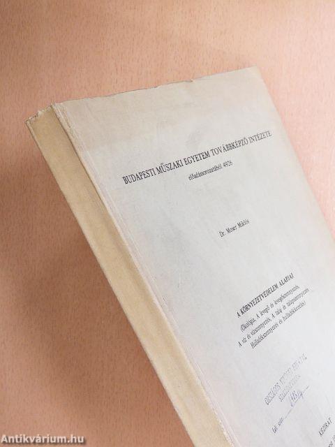 A környezetvédelem alapjai