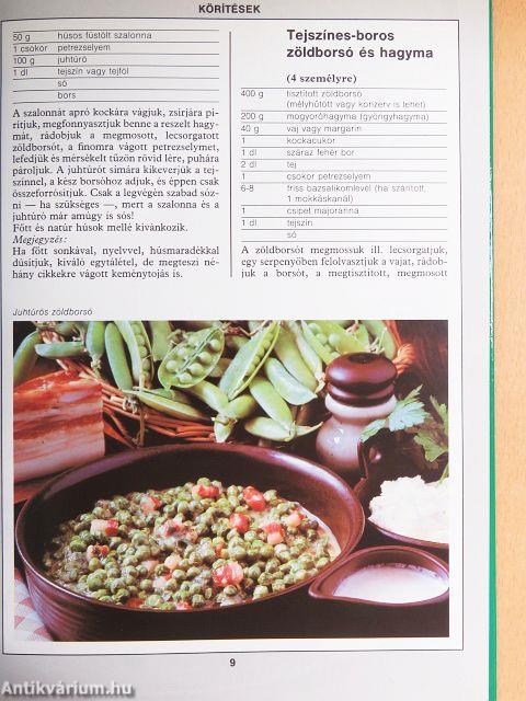 99 körítés és főzelék 33 színes ételfotóval