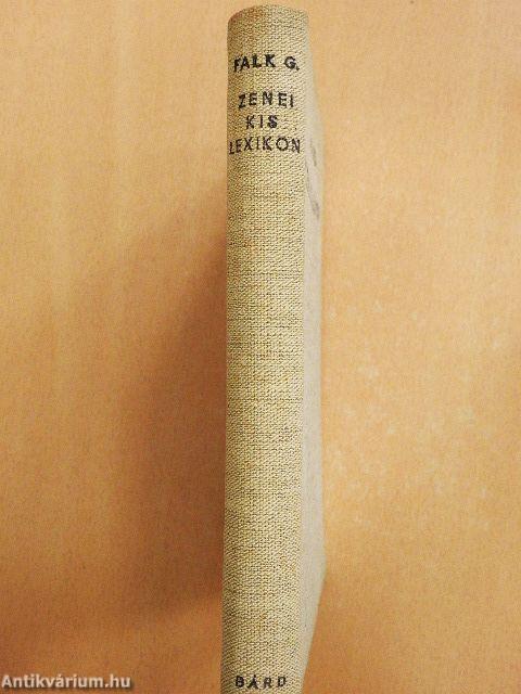 Zenei kis lexikon