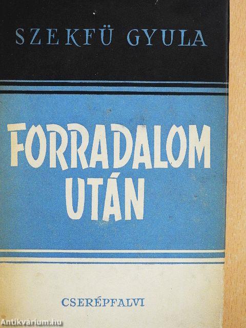Forradalom után