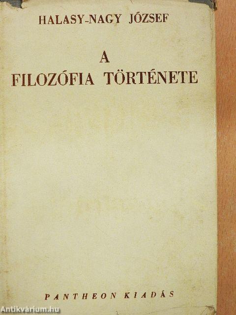 A filozófia története