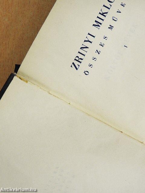 Zrinyi Miklós összes művei I-II.