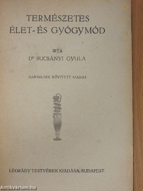 Természetes élet- és gyógymód
