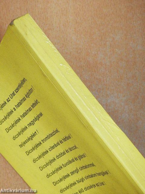 Áldjad én lelkem az urat!