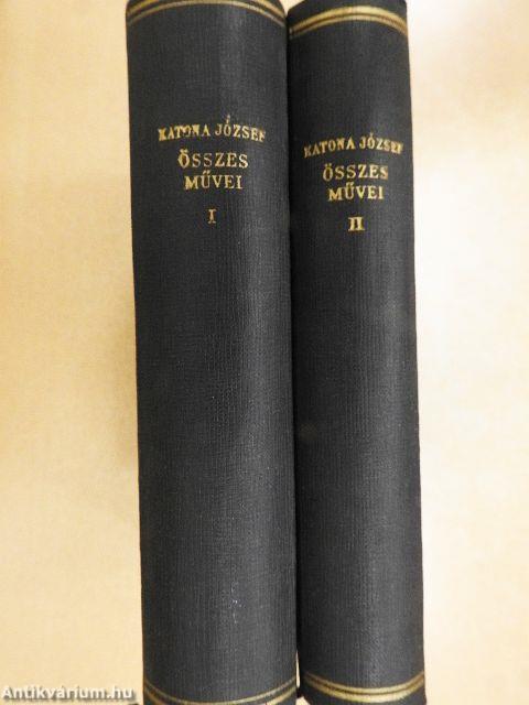 Katona József összes művei I-II.