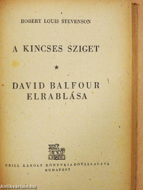 A kincses sziget/David Balfour elrablása