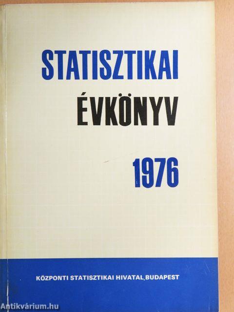 Statisztikai évkönyv 1976