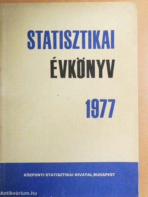 Statisztikai évkönyv 1977