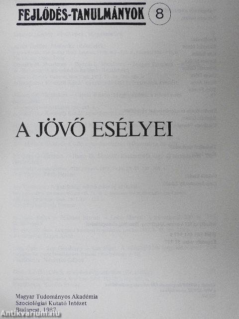 Fejlődés-tanulmányok 8.